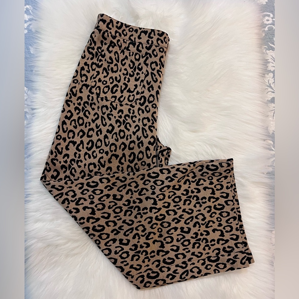 Poly cotton Jodifl Leopard print pants